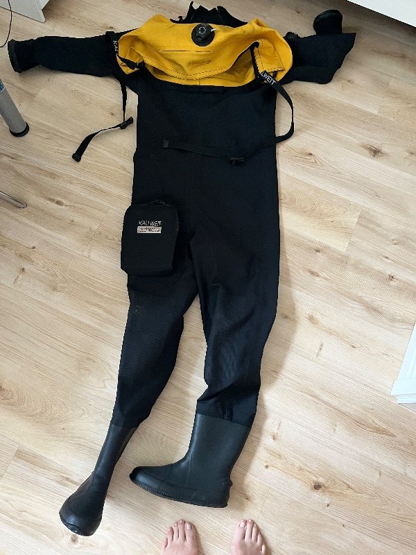Dive Suit Kallweit Helios Drysuit – M38 + Undersuit + Dry Gloves – Complete Set