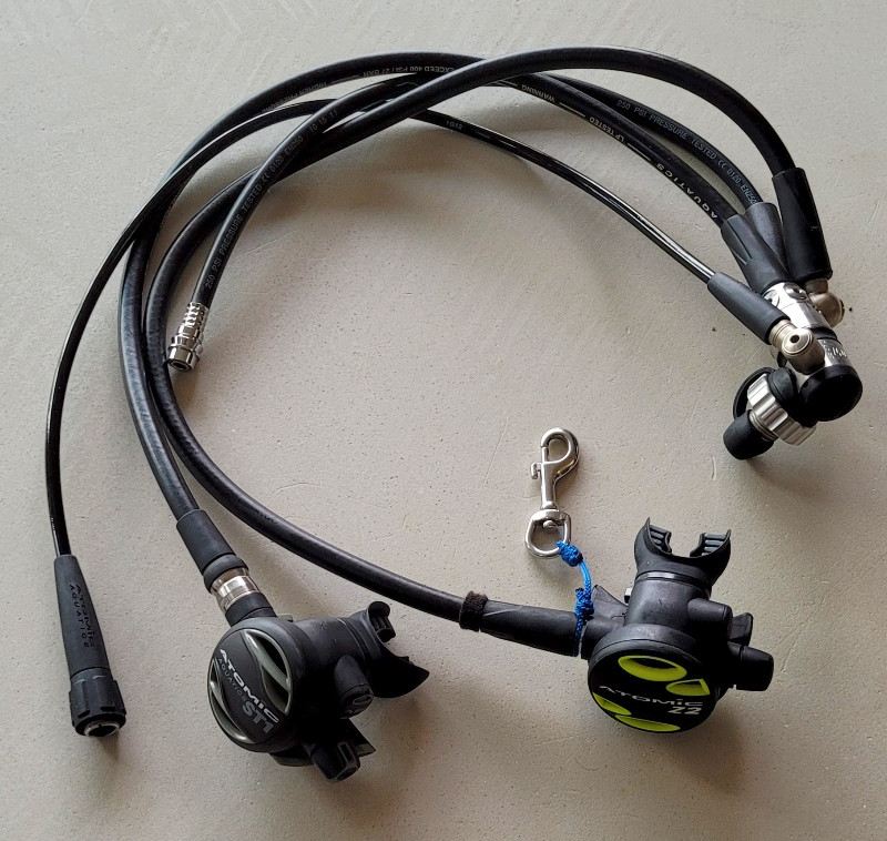 Atemregler Atomic ST1 mit Octopus Z2