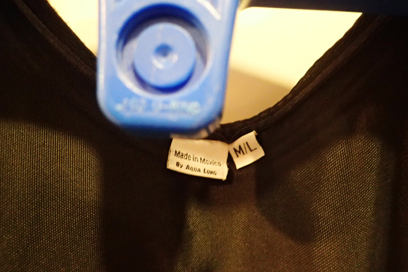 BCD/Vest SeaQuest Latidue XLT, lead-integrated with Apeksvest vending machine