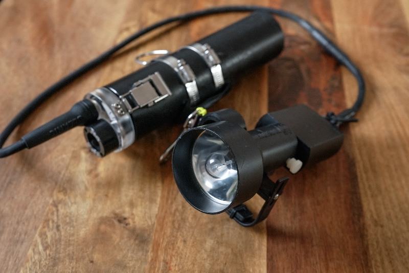 Tauchlampe Halcyon Explorer 18w HID mit Akkutank e/o DIR