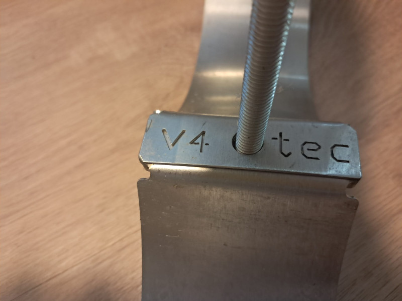 Tauchflasche/Blei V4TEC Schellen D12 / D10