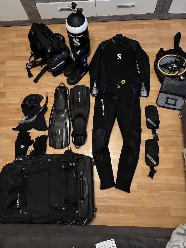 Dive Gear Scubapro/Mares Diving Equipment Complete Set