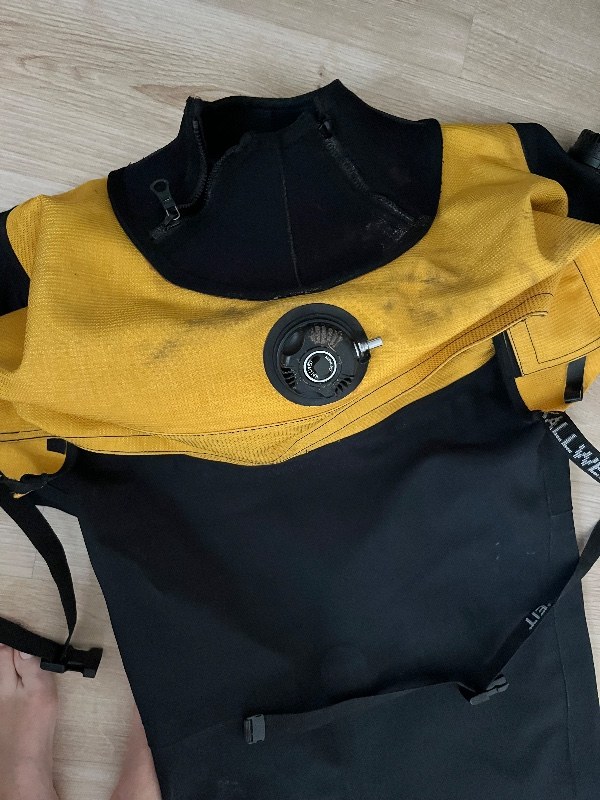 Dive Suit Kallweit Helios Drysuit – M38 + Undersuit + Dry Gloves – Complete Set