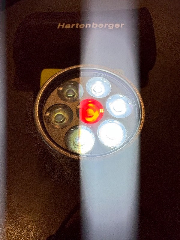 Dive Light Hartenberger Mini Compact LCD with LED Head