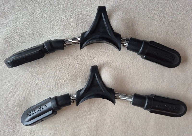 ABC SUPER Atomic Universal Spring-Straps Edelstahl Flossenbänder Schnallen
